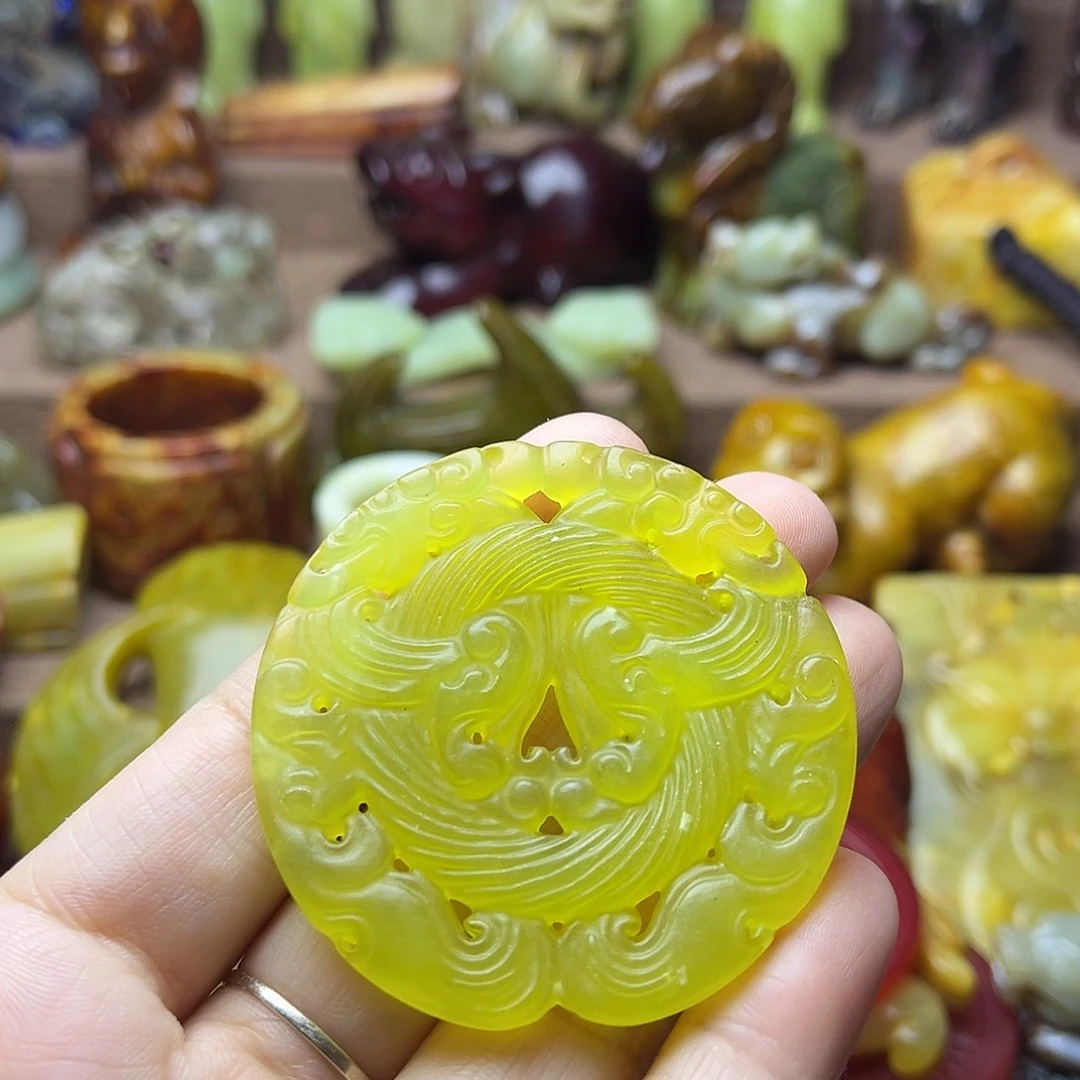 吊坠白玉菩提15。。