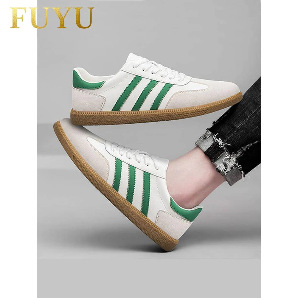 潮牌德训阿甘鞋男秋冬高级感时尚运动百搭舒适平底跑步休闲男鞋