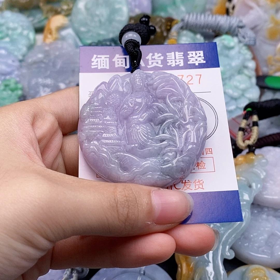 吊坠(不含链)未镶嵌翡翠