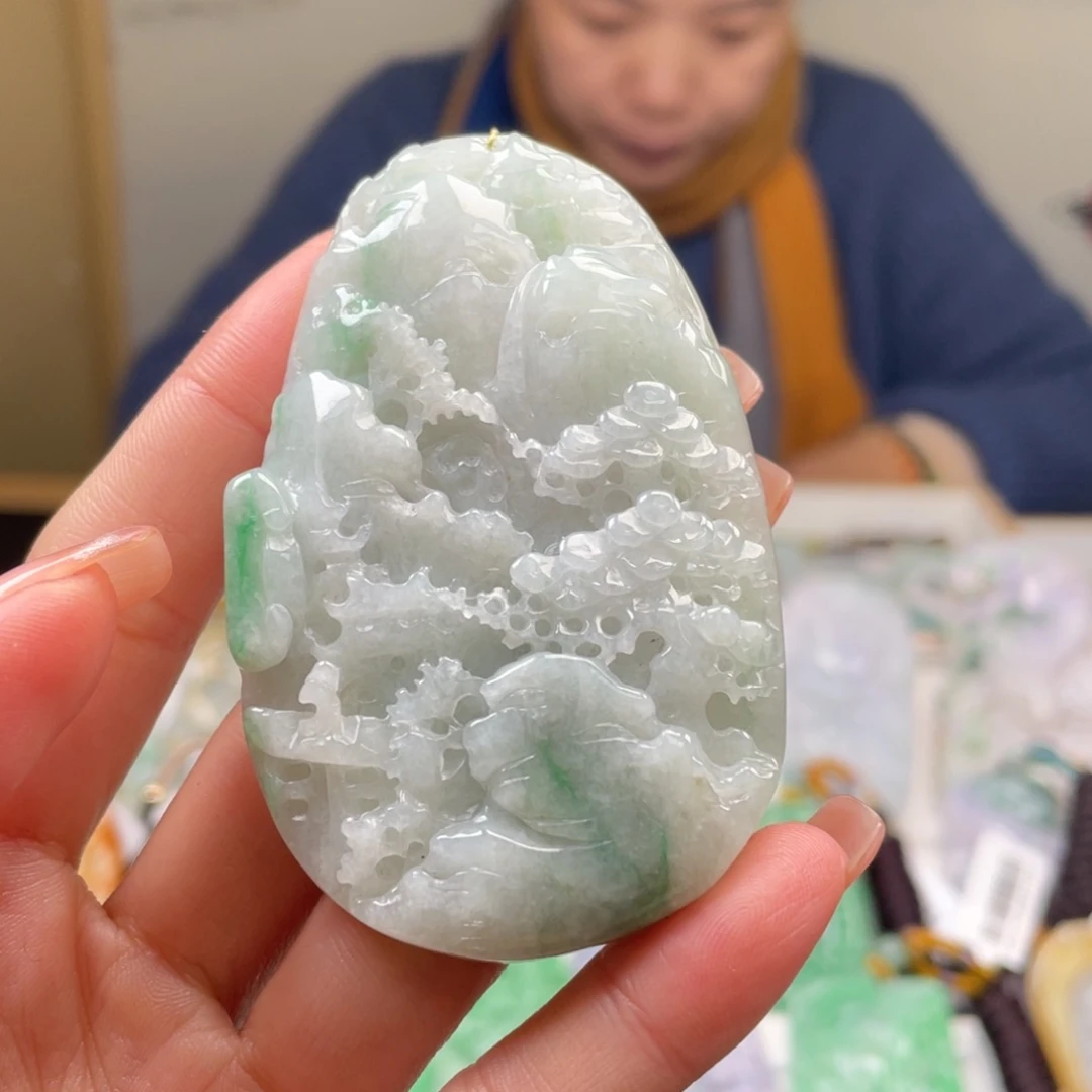 翡翠吊坠(不含链)未镶嵌