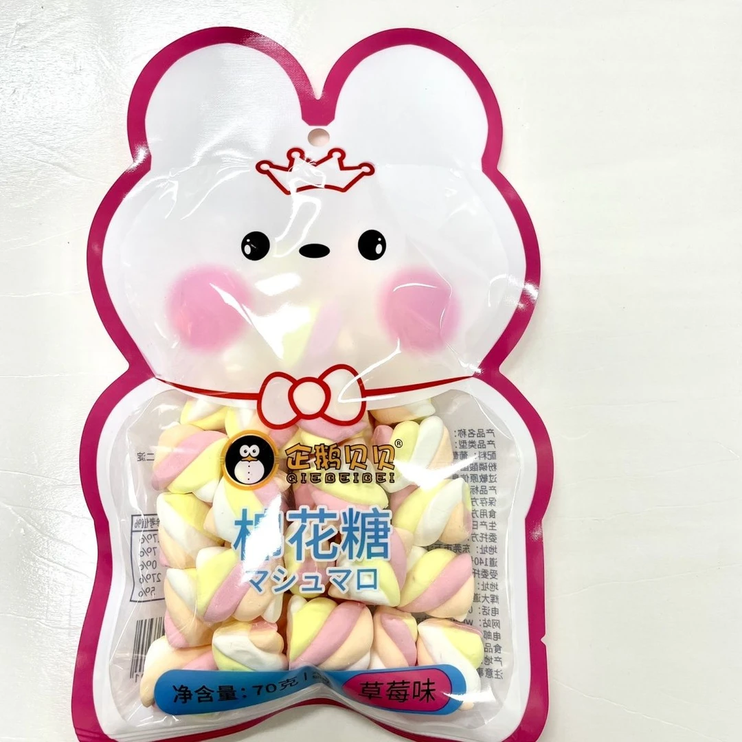 企鹅贝贝棉花糖70g