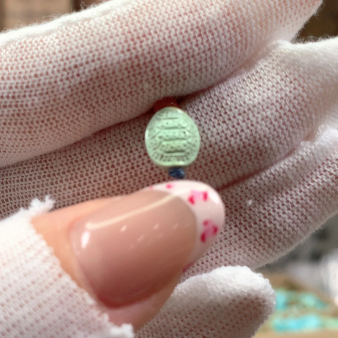 绿松石未镶嵌挂件