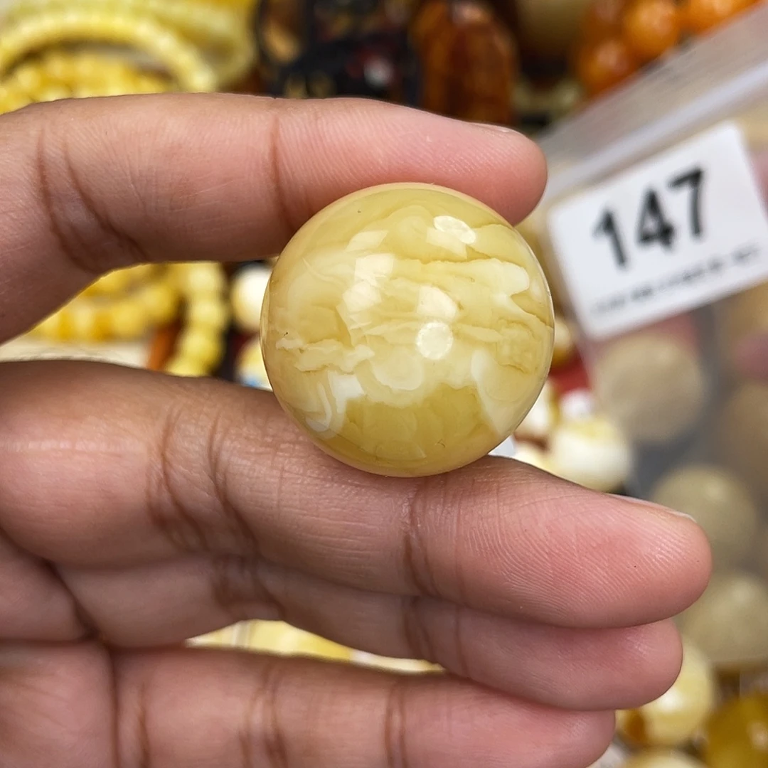 蜜蜡未镶嵌珠宝奇石粉27.2