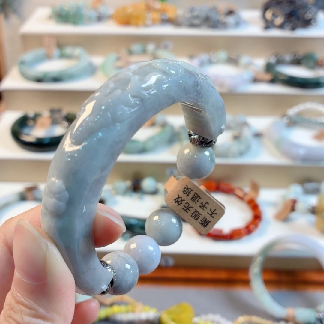 你***趣未镶嵌手链翡翠手串