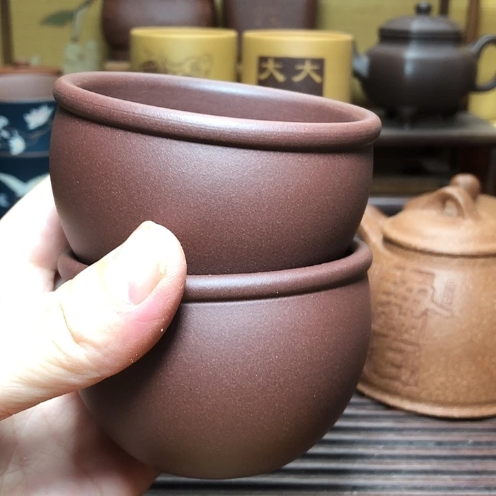 茶杯紫砂紫砂主人杯咖啡杯140cc