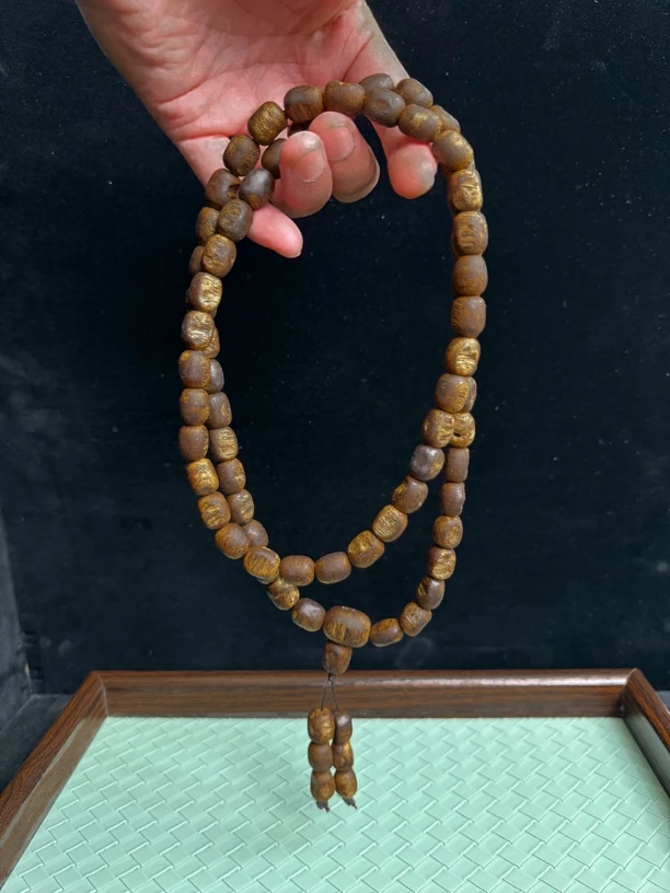 沉香奇楠沉香手串大留疤多圈保34克多样性发一条