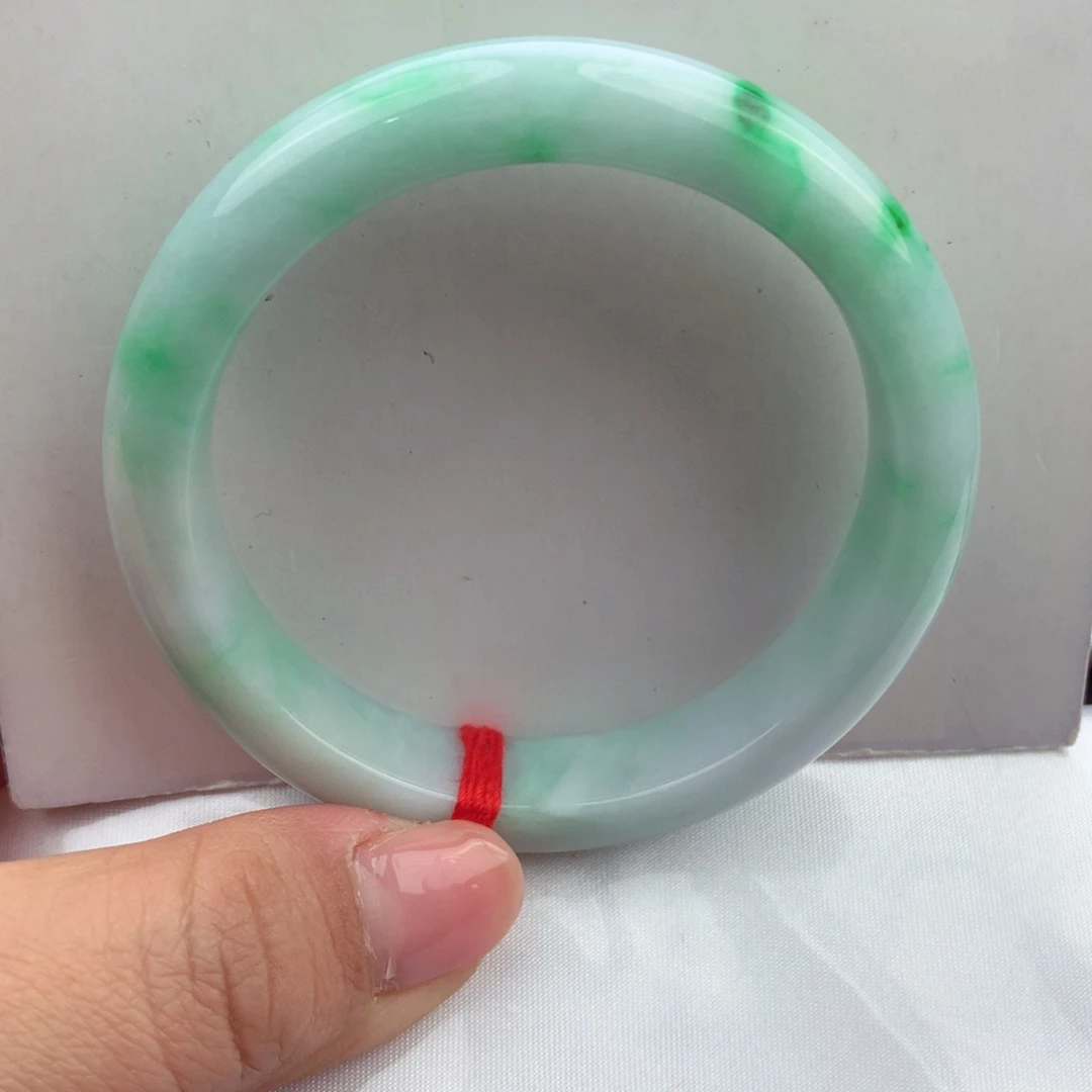 翡翠未镶嵌手镯纯天然