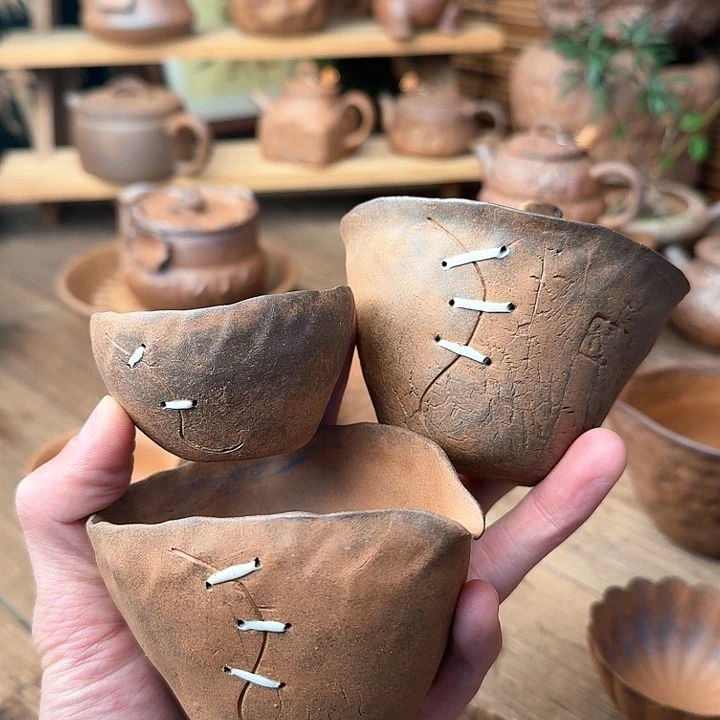 原矿老岩泥茶器系列