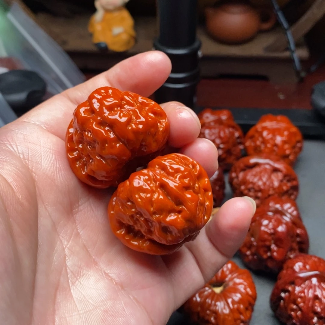 文玩核桃吊坠37蛤蟆头