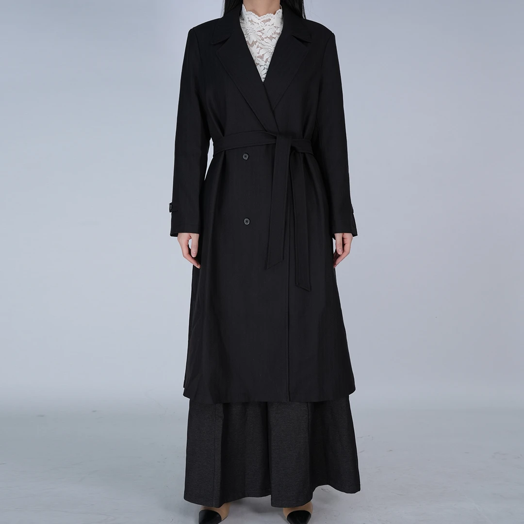 【样衣】中国风休闲气质百搭外套风衣WH05007593