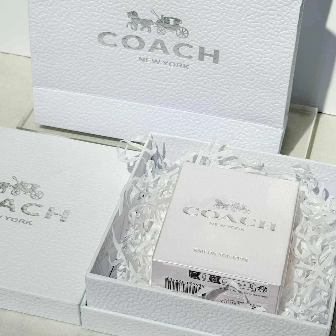 【节日礼物】COACH/蔻驰雾隐玫瑰纽约女士淡香水30ml 花香调