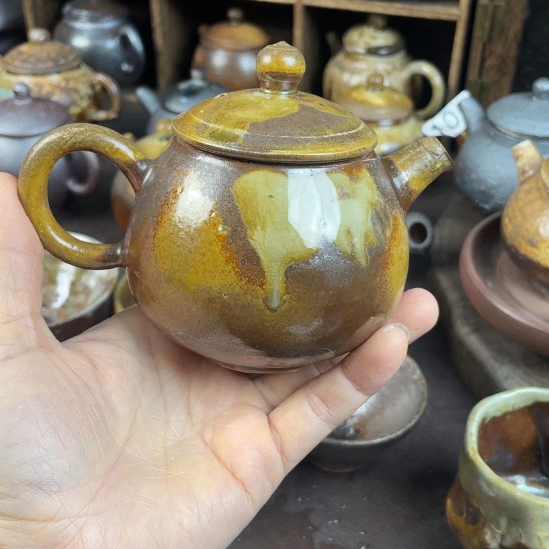 一***间柴烧茶器主人壶壶