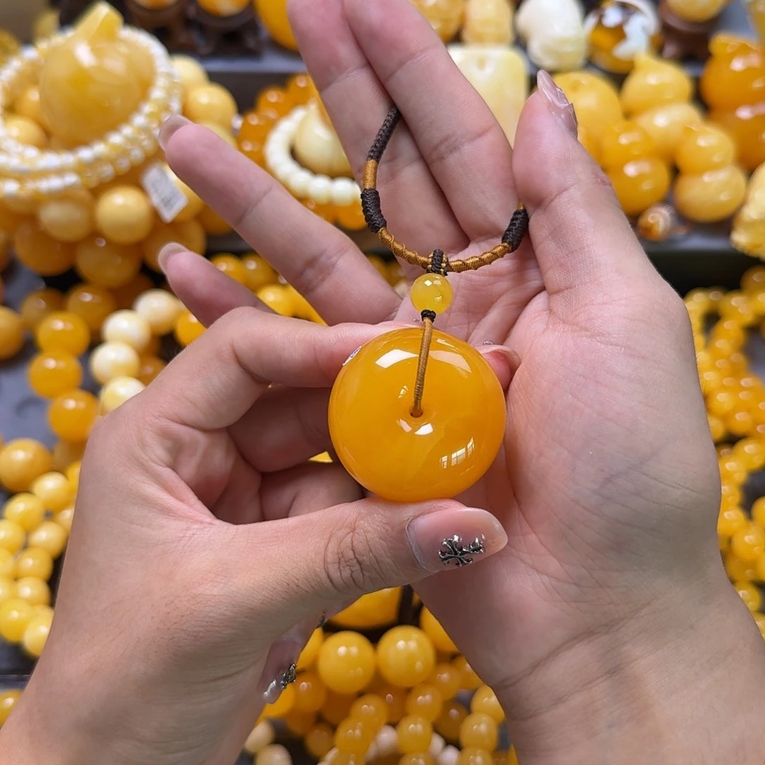 未镶嵌蜜蜡珠宝奇石平安扣