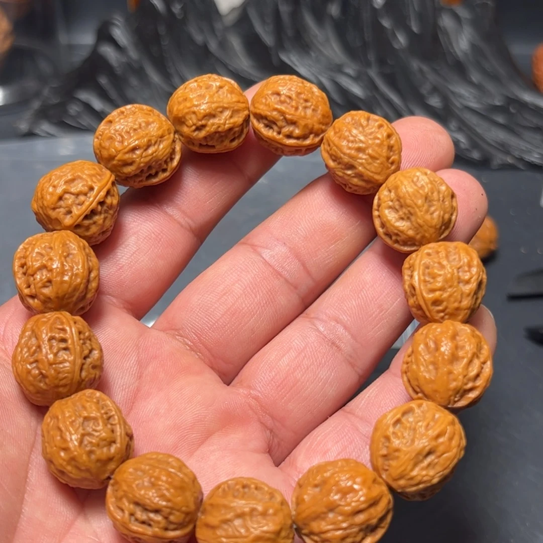 山***谷手串文玩核桃尺寸17
