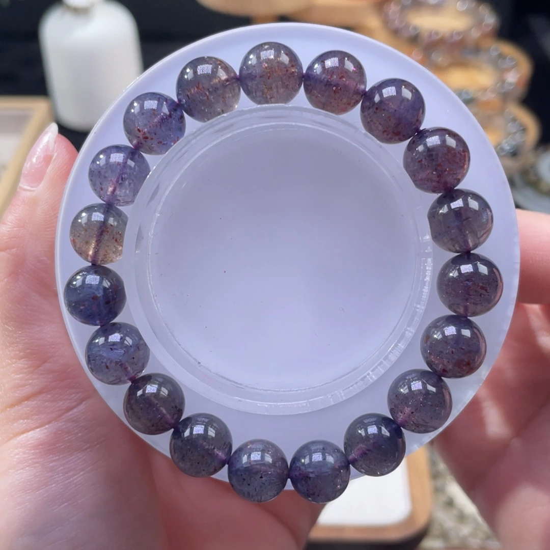 堇青石手链未镶嵌10+