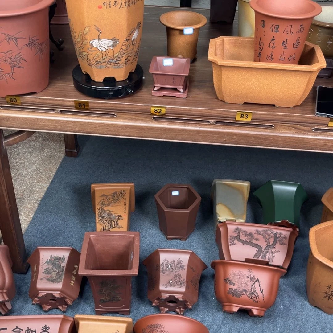 紫砂用****5高温正宗手工花盆