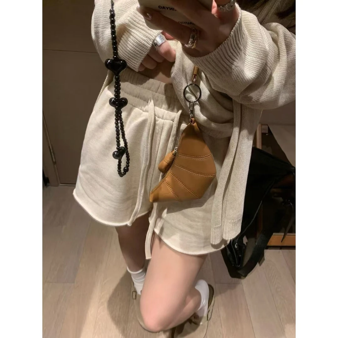 SP 休闲遛弯短裤女夏季阔腿宽松时髦百搭运动裤