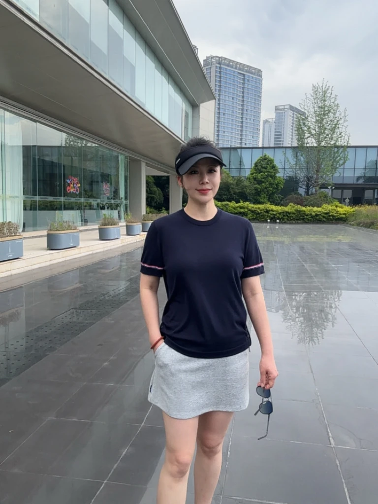 男士夏季圆领领针织衫4935