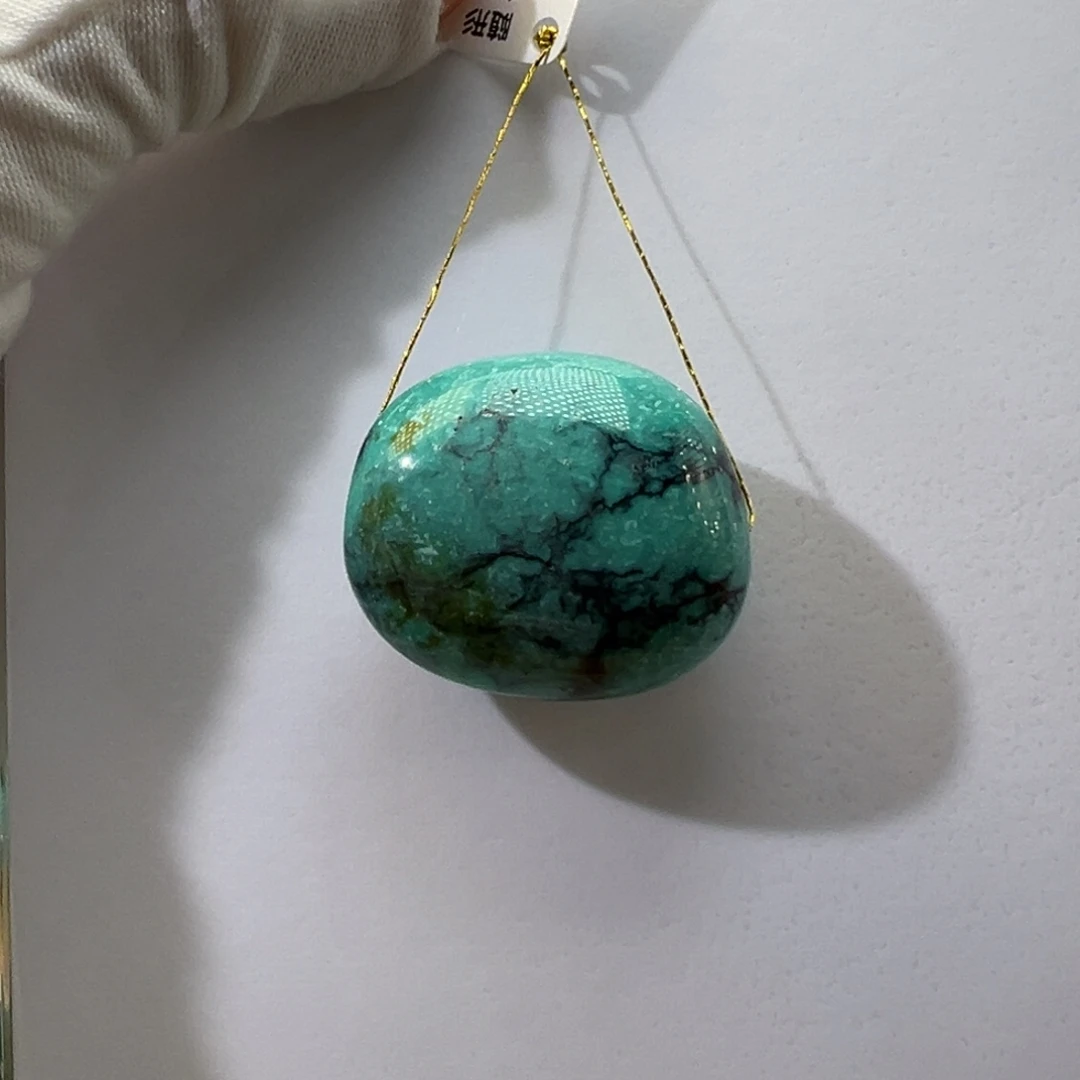 绿松石未镶嵌挂件