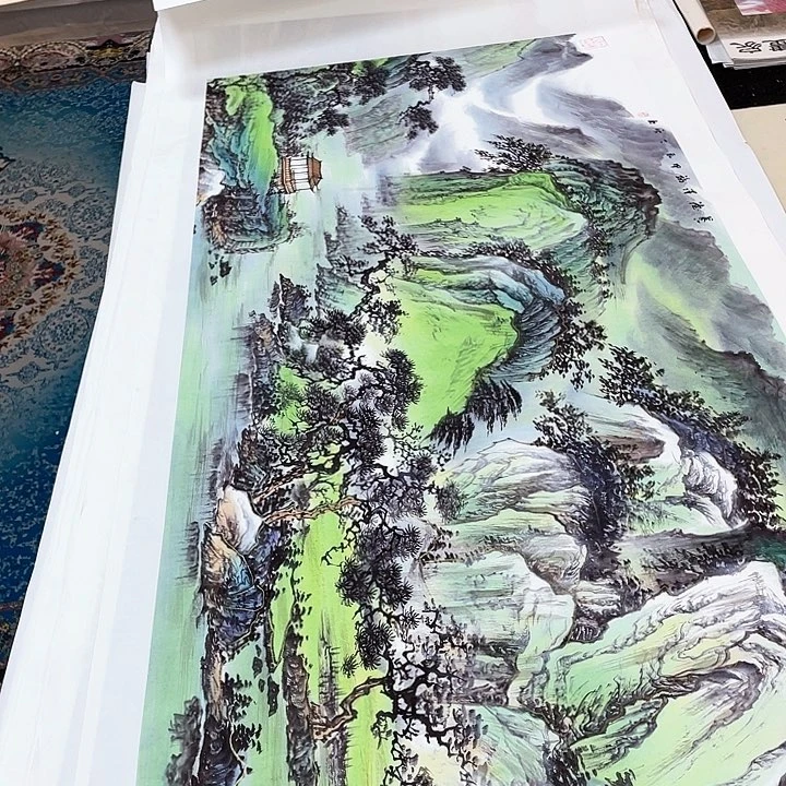 国画书画描金拓染金石传拓手写
