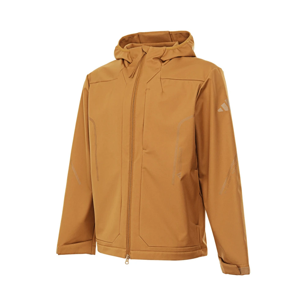 【滔搏联动】adidas阿迪达斯男子THSOFTSHELL JK梭织连帽外套JZ1154