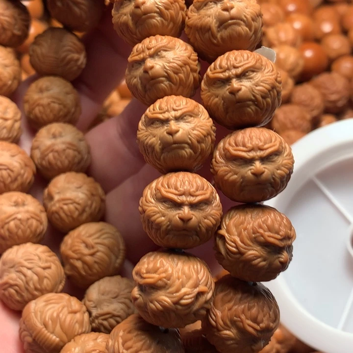 【闪购商品】猴头核桃手串3****3悟空