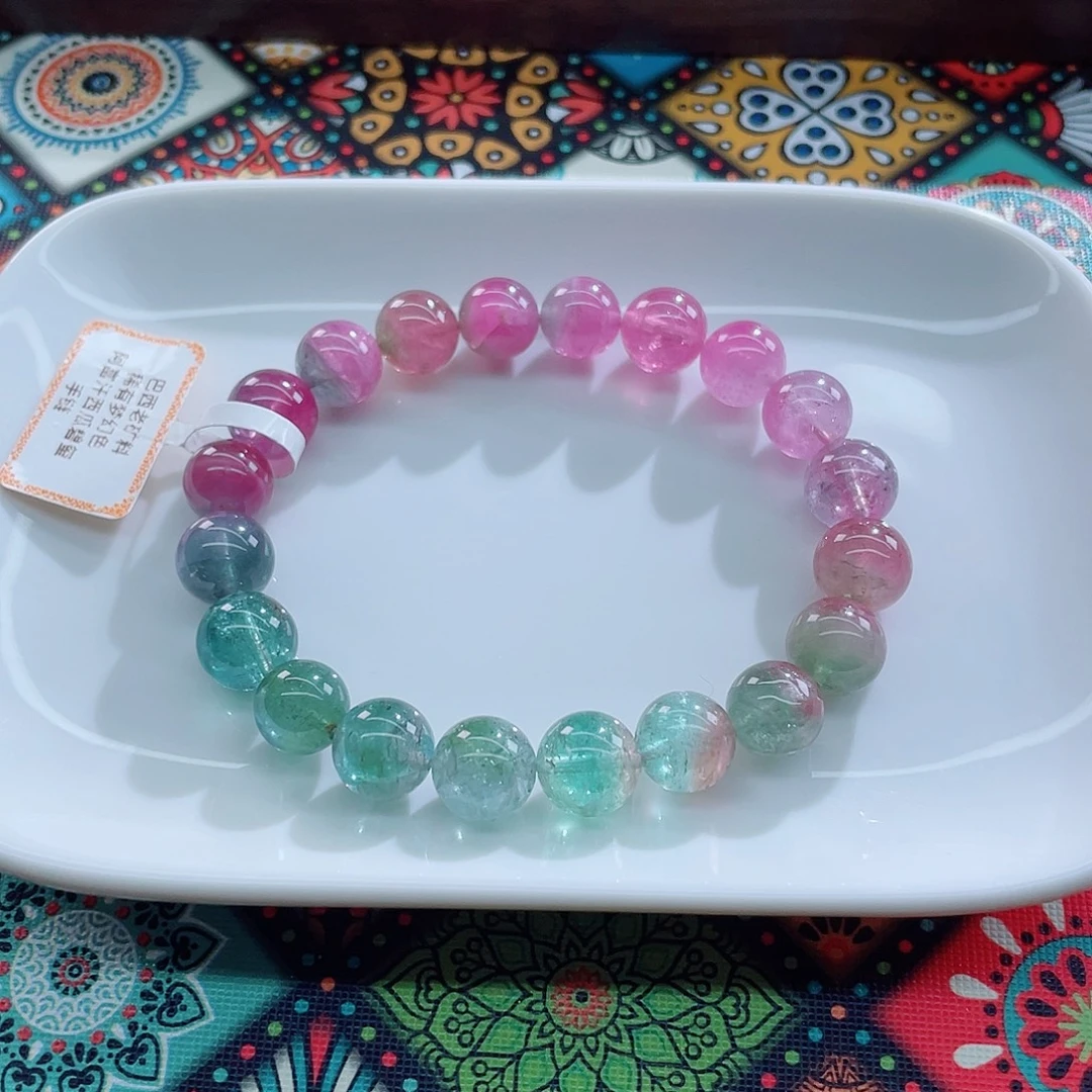 碧玺手链未镶嵌10mm左右