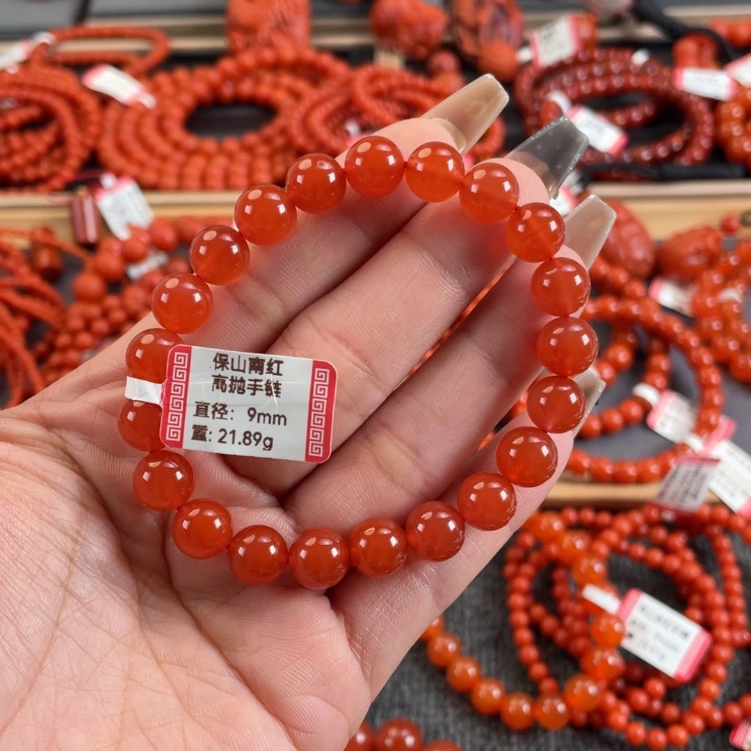 *****南红玛瑙未镶嵌9➕保山单圈