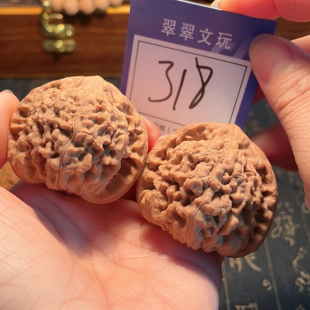 桃核把件318号全品官帽4.8