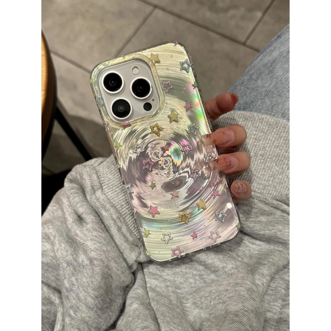 星星适用苹果15手机壳iPhone16promax/14/13可爱12/11卡通XS/8P