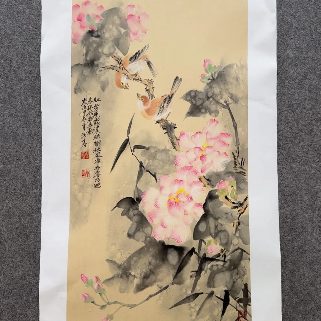 国画吴新春手绘作品