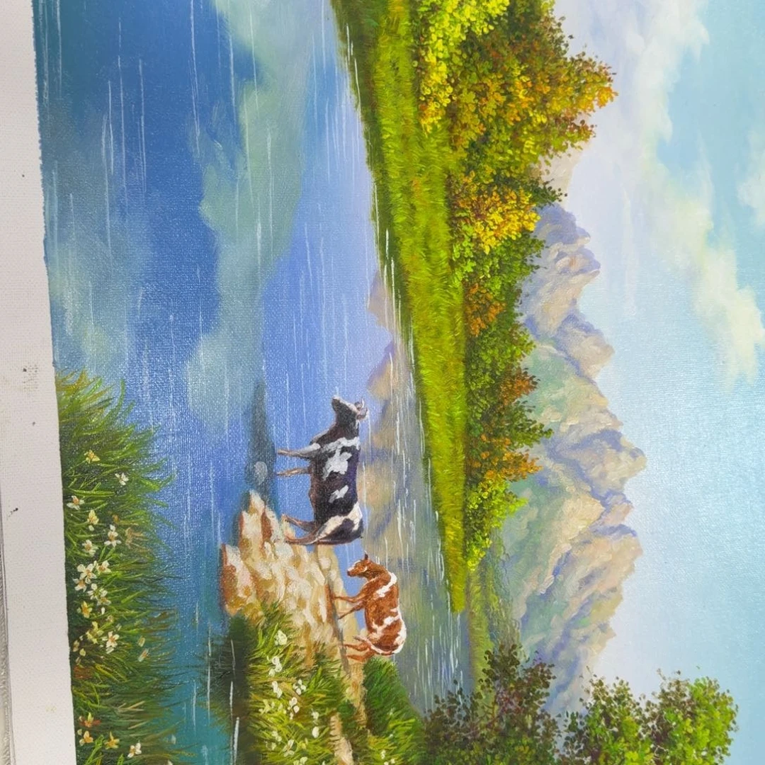 油画你是谁了啊我是