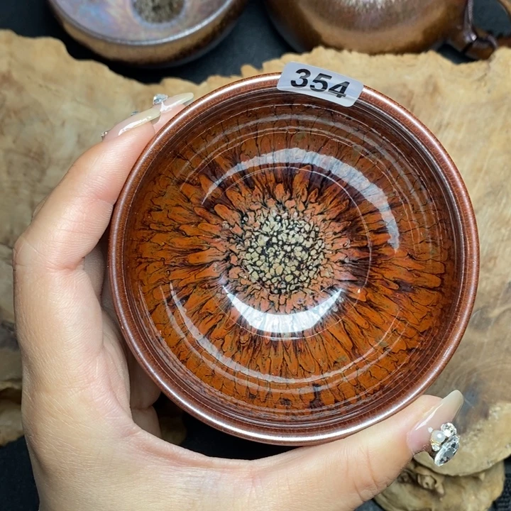 茶盏建窑建盏主人杯354