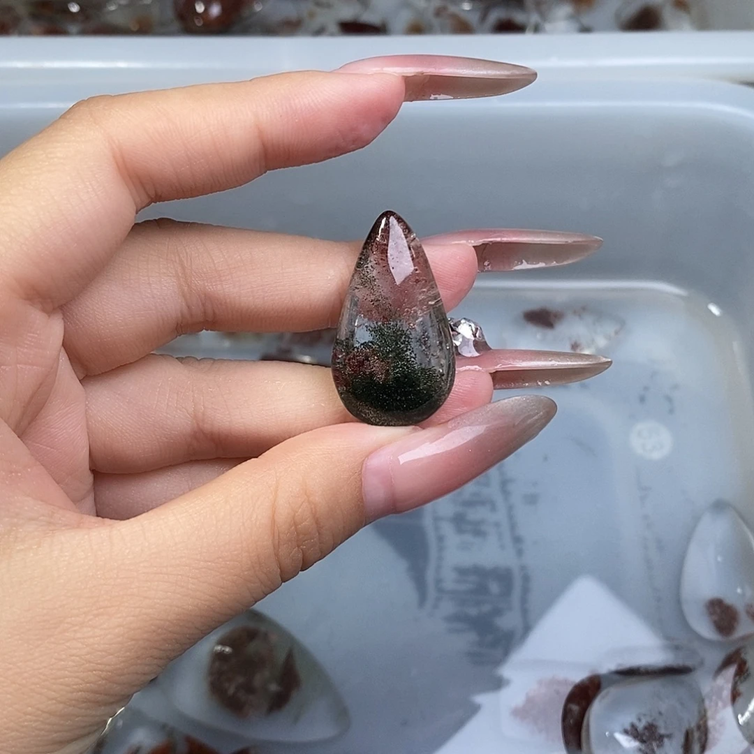 珍***鸟水晶颈饰银S925镶嵌