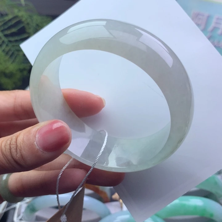 翡翠未镶嵌手镯天然翡翠手镯