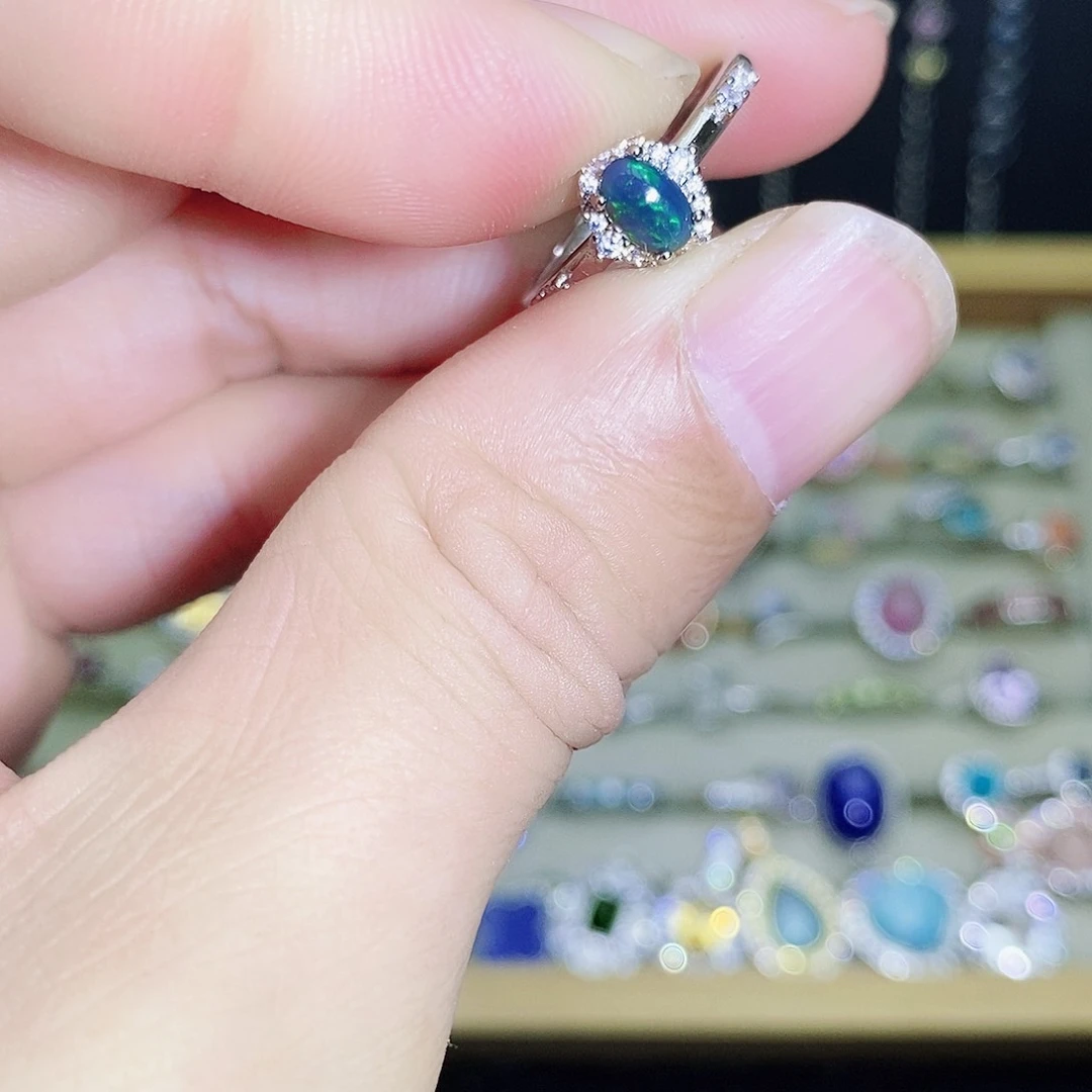 未镶嵌欧泊戒指269