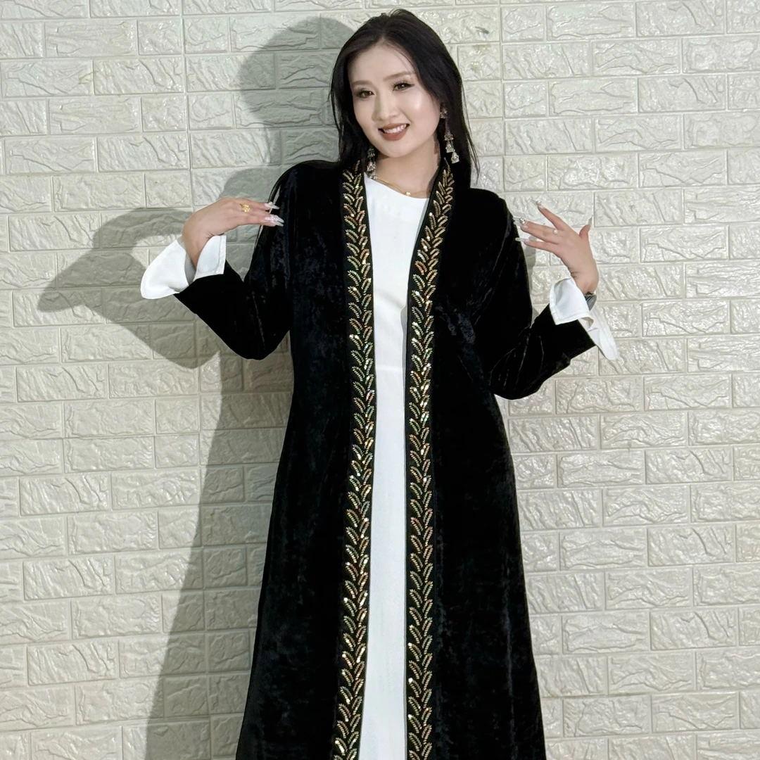 民族风丝绒外套时尚百搭女士