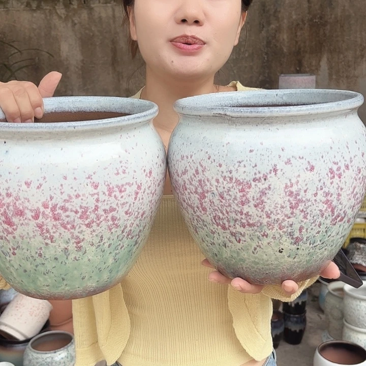 口径20高20两个薰衣草胖胖