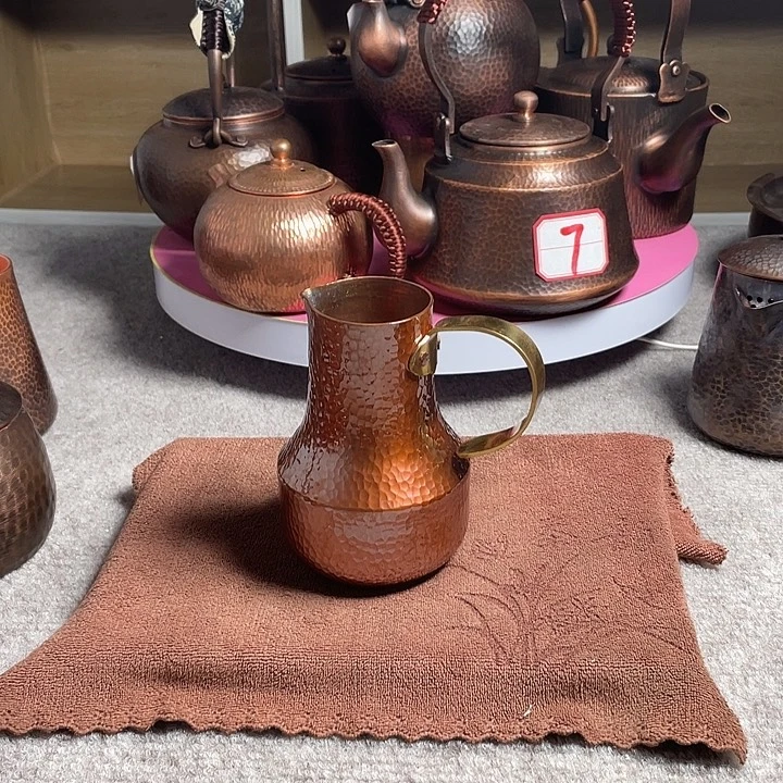 纯紫铜360毫升分茶器分酒器