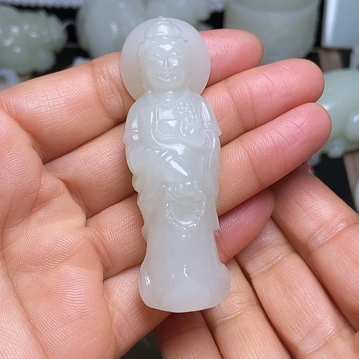 吊坠(不含链)未镶嵌和田玉