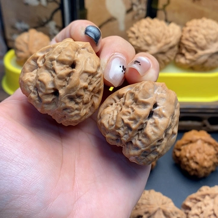 把件文玩核桃549三角蛙38