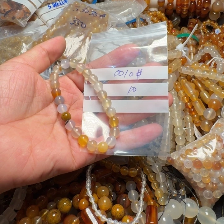 玛瑙/玉髓颈饰合金锦*0010