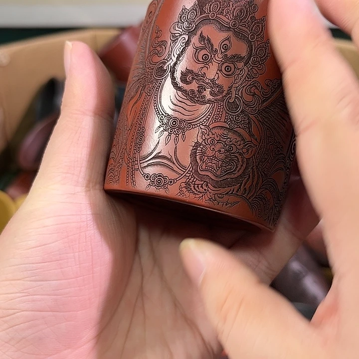 茶杯紫砂全手工紫砂主人杯