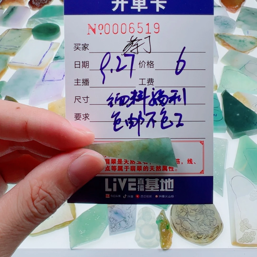 蔡***️翡翠未镶嵌颈饰翡翠