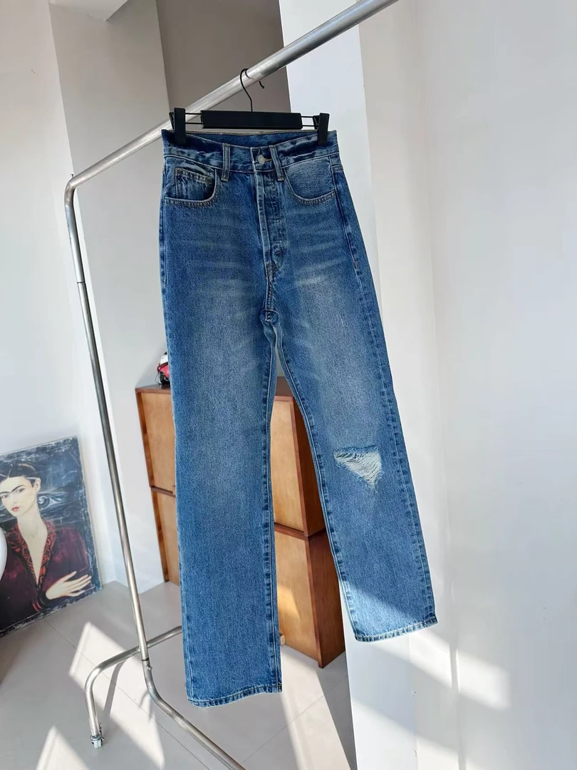 【大简陋】RL 女士牛仔裤 紧身 微喇 直筒 宽松