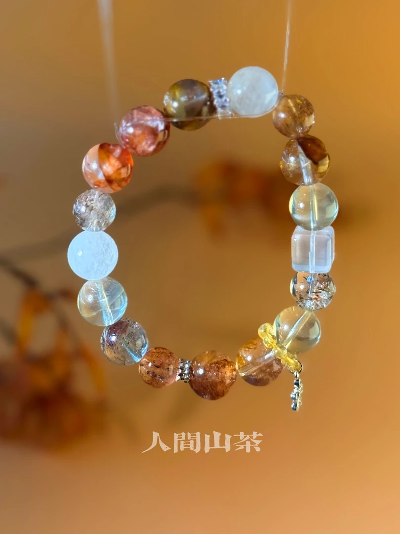 人间山茶 SA-2064 多宝水晶手串