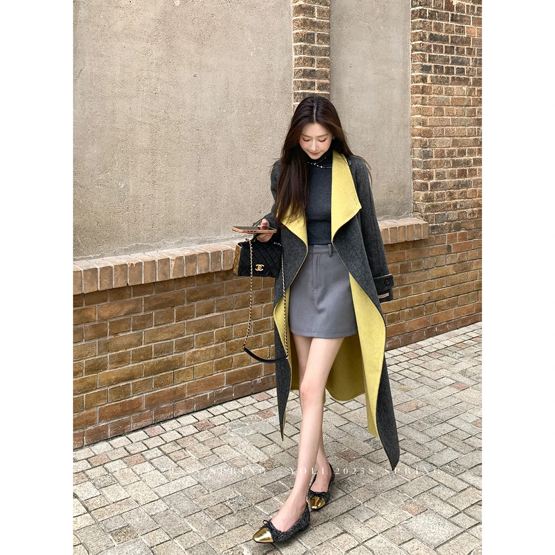 YOLI 张宥利 "浪漫主义"双面呢外套