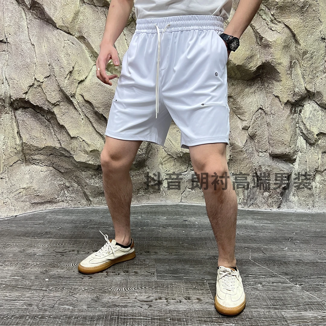 L系王炸单品！凉感速干透气高弹 夏季男户外运动跑步健身反光短裤