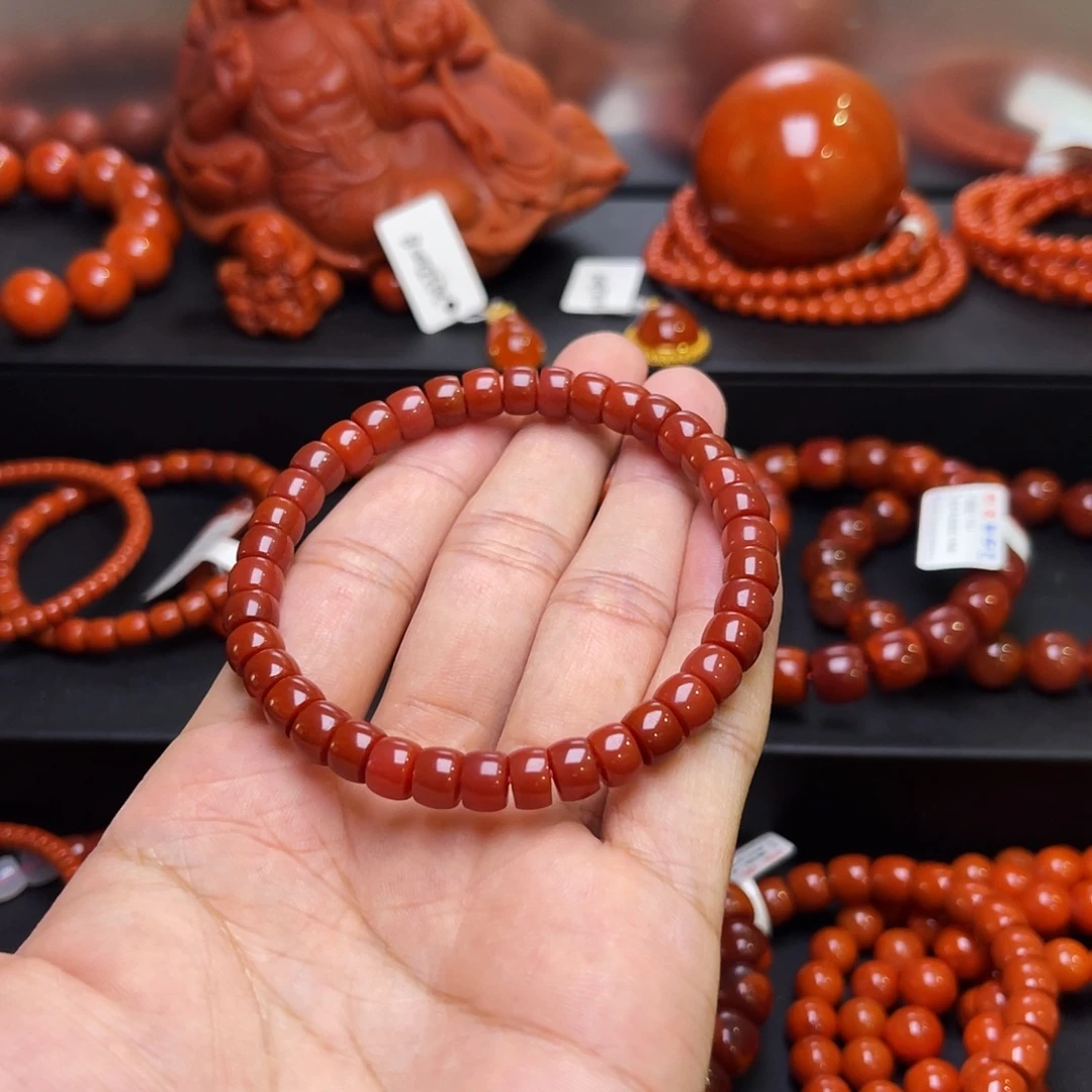南红玛瑙未镶嵌南红手串