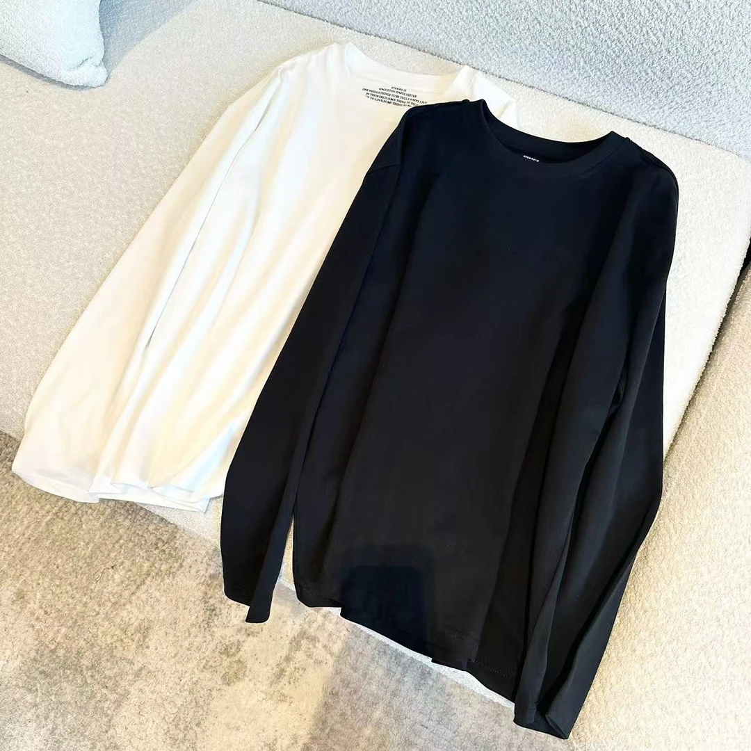 072 & RICE【椰果2.0】秋冬休闲圆领长袖T恤 31XD62